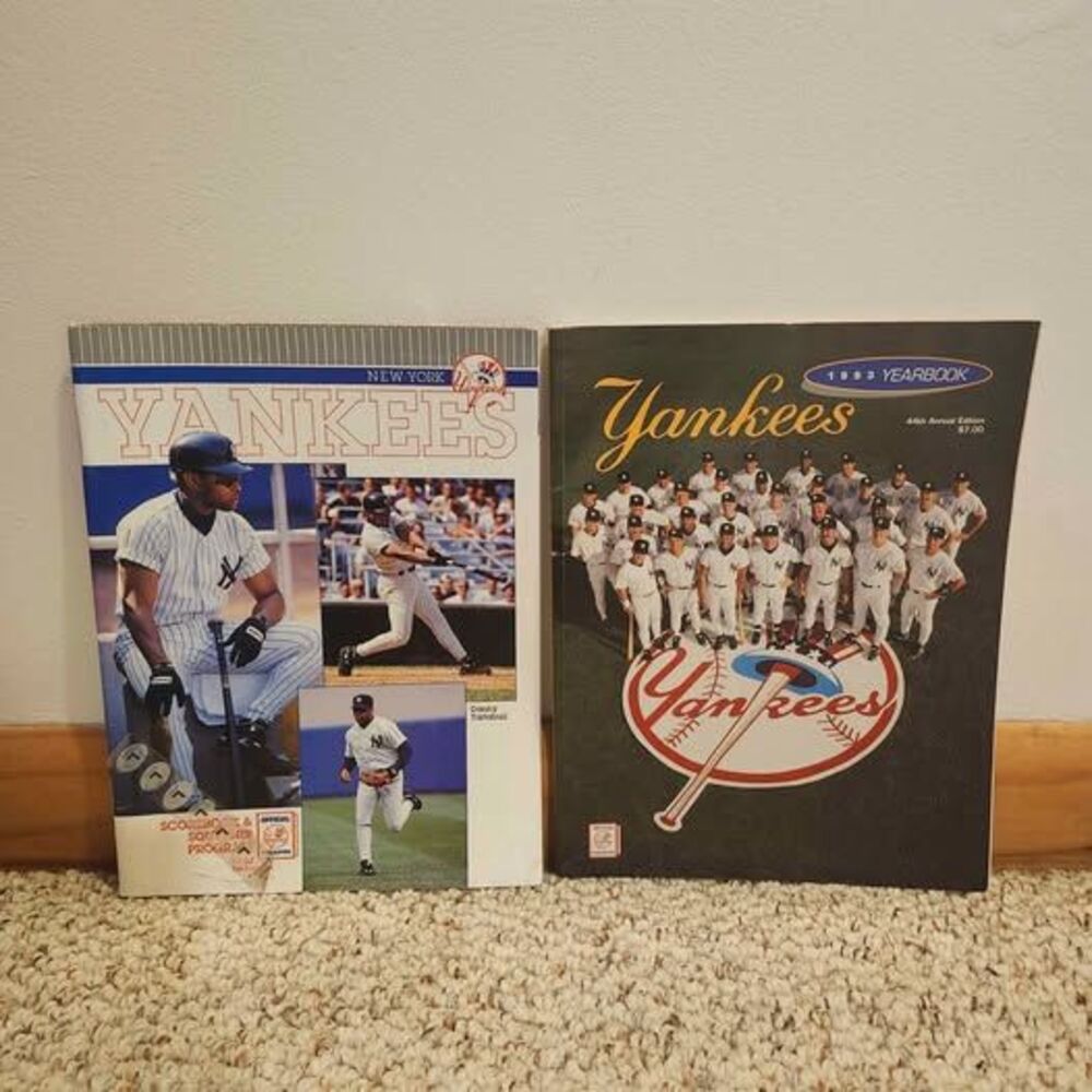 Vintage 1993 Yankees Yearbook & Souvenir Program